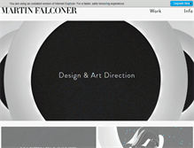 Tablet Screenshot of martinfalconer.com